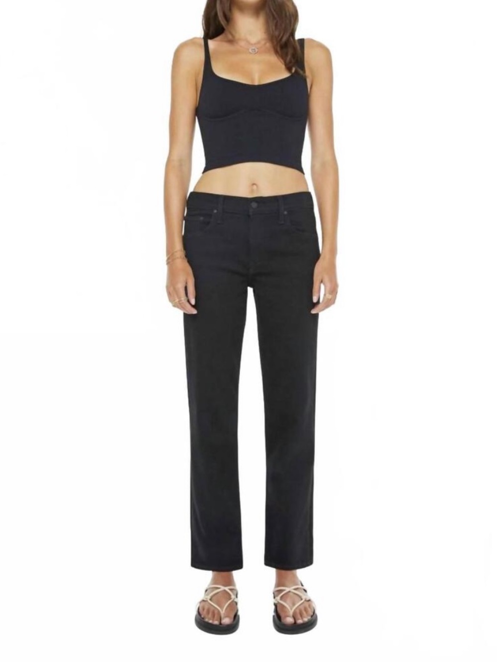 NEW MOTHER the newbie hover jeans in nighty night Size 28